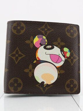 LV Murakami Rare Panda Butt Wallet